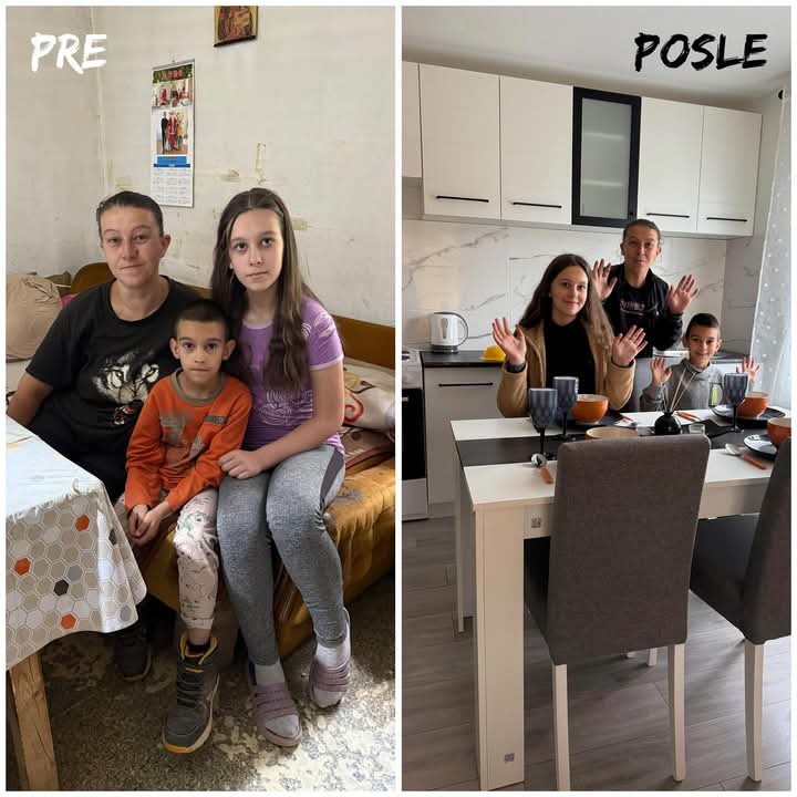 Обезбедили смо нови дом за породицу Ратковић из Брезовице код Новог Пазара